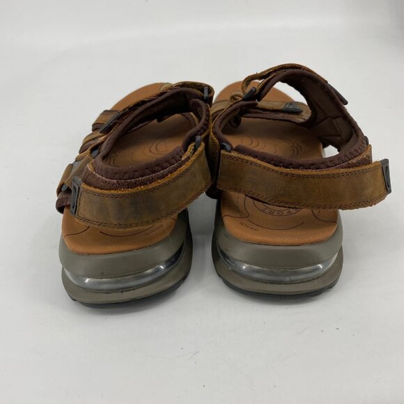 Visionreast Brown Hook & Loop Classic Sandals | Size 46EU - Picture 4 of 7
